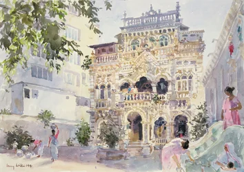 Haus auf dem Hügel, Bombay